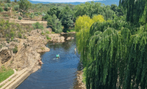 piscina natural de abadia, caceres